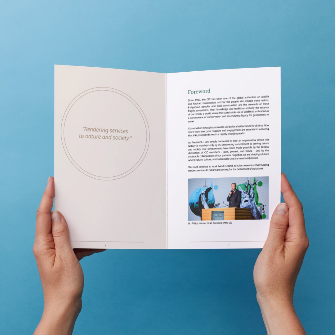 CIC 2025 Brochure – Conservation Through Sustainable Use