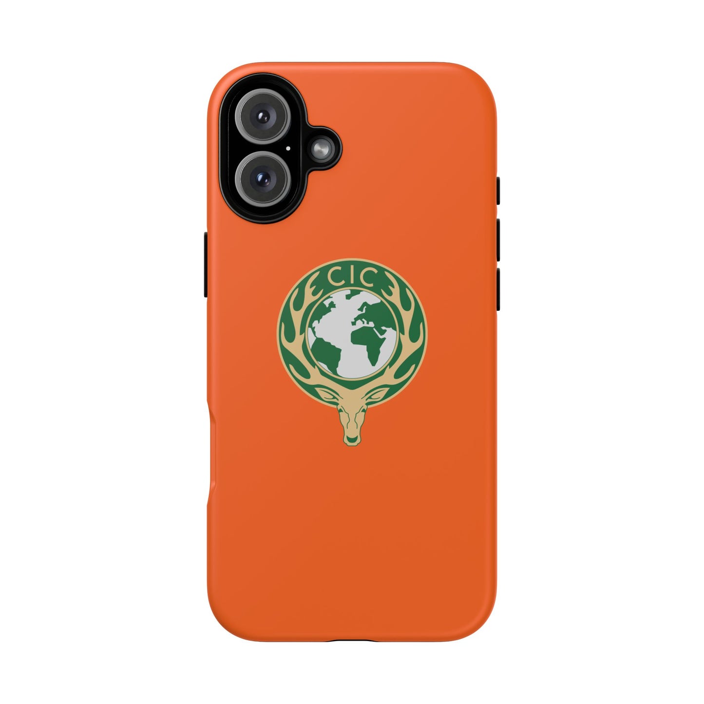 Tough Cases for Adventurers, Eco-Friendly Phone Case, Nature Enthusiast Gift, Vibrant Orange Case, Perfect for Everyday Use