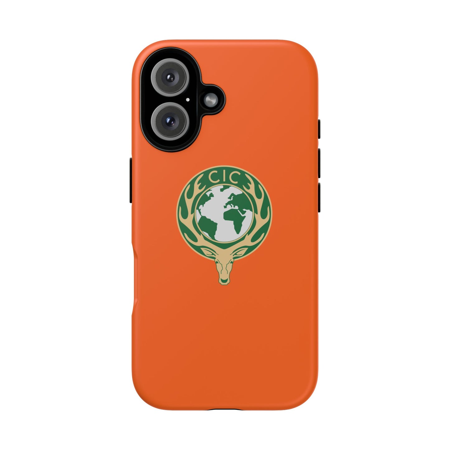 Tough Cases for Adventurers, Eco-Friendly Phone Case, Nature Enthusiast Gift, Vibrant Orange Case, Perfect for Everyday Use
